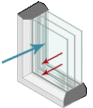 House thermal windows