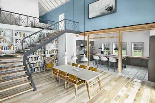 Truoba Class 216 house plan dinning room