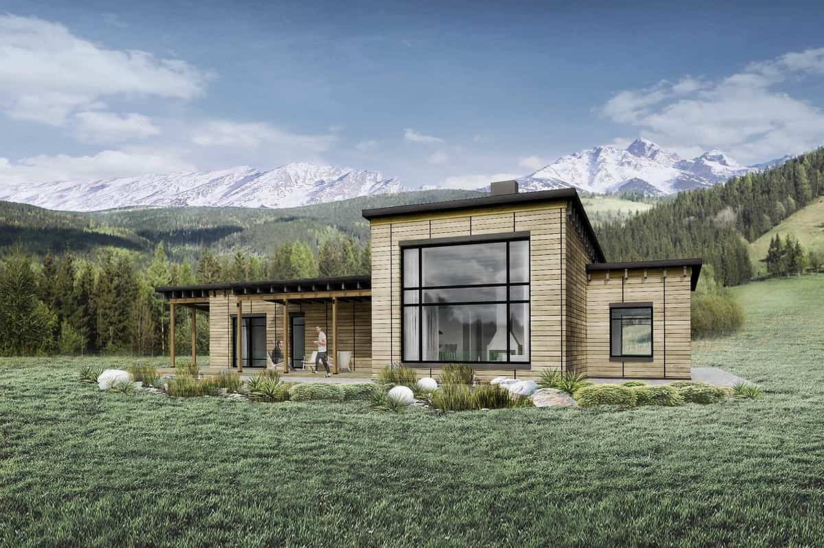 Truoba Class 116 house plan exterior