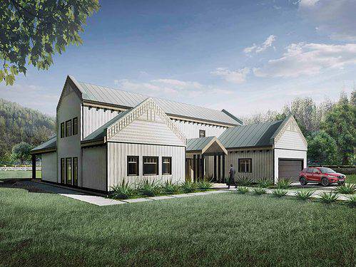 Truoba Class 216 country house front elevation