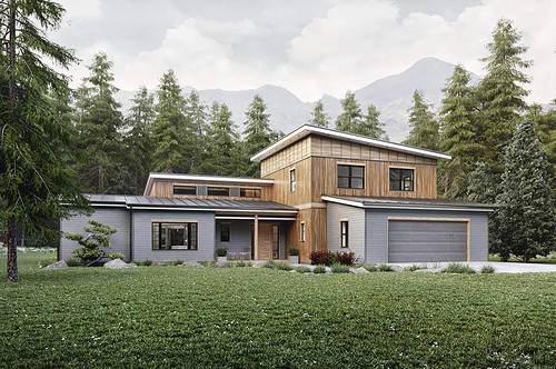 Truoba 118 house plan exterior