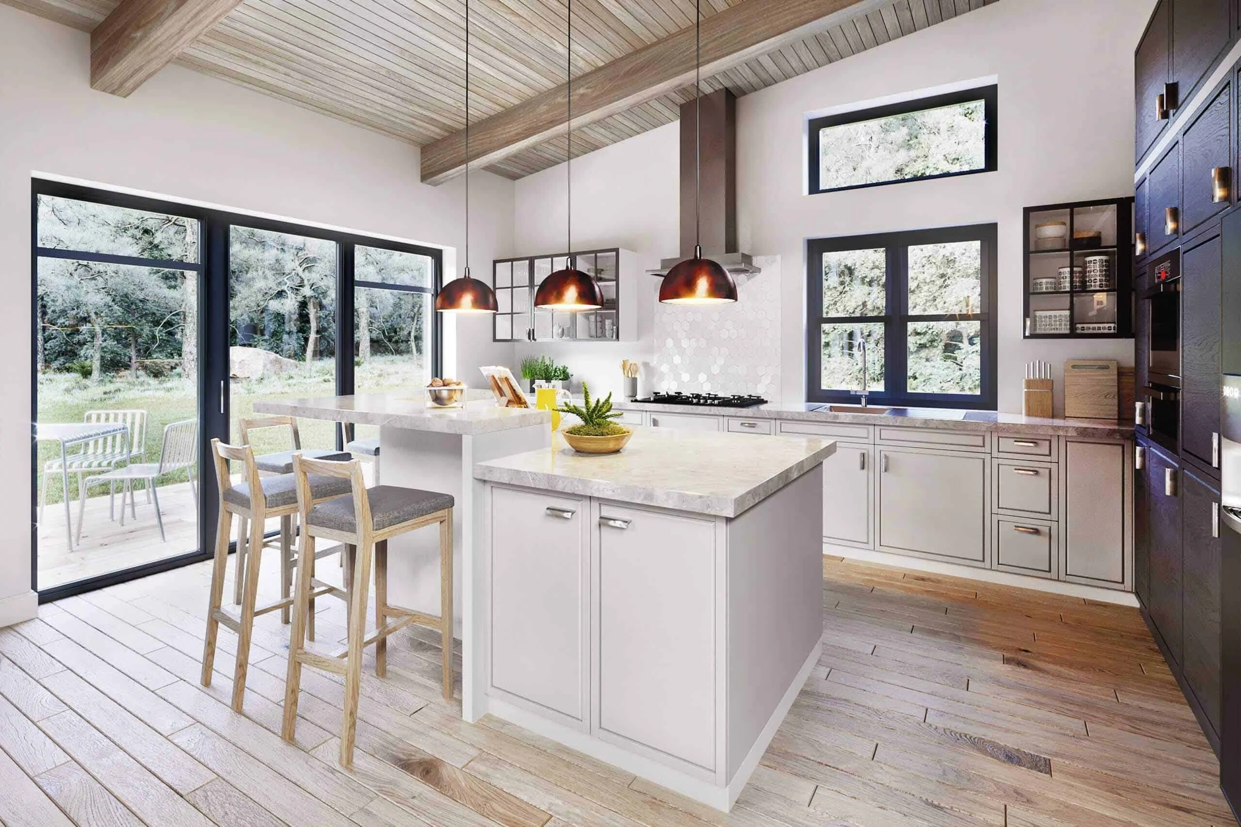 Truoba 118 house plan kitchen Truoba 118 kitchen design