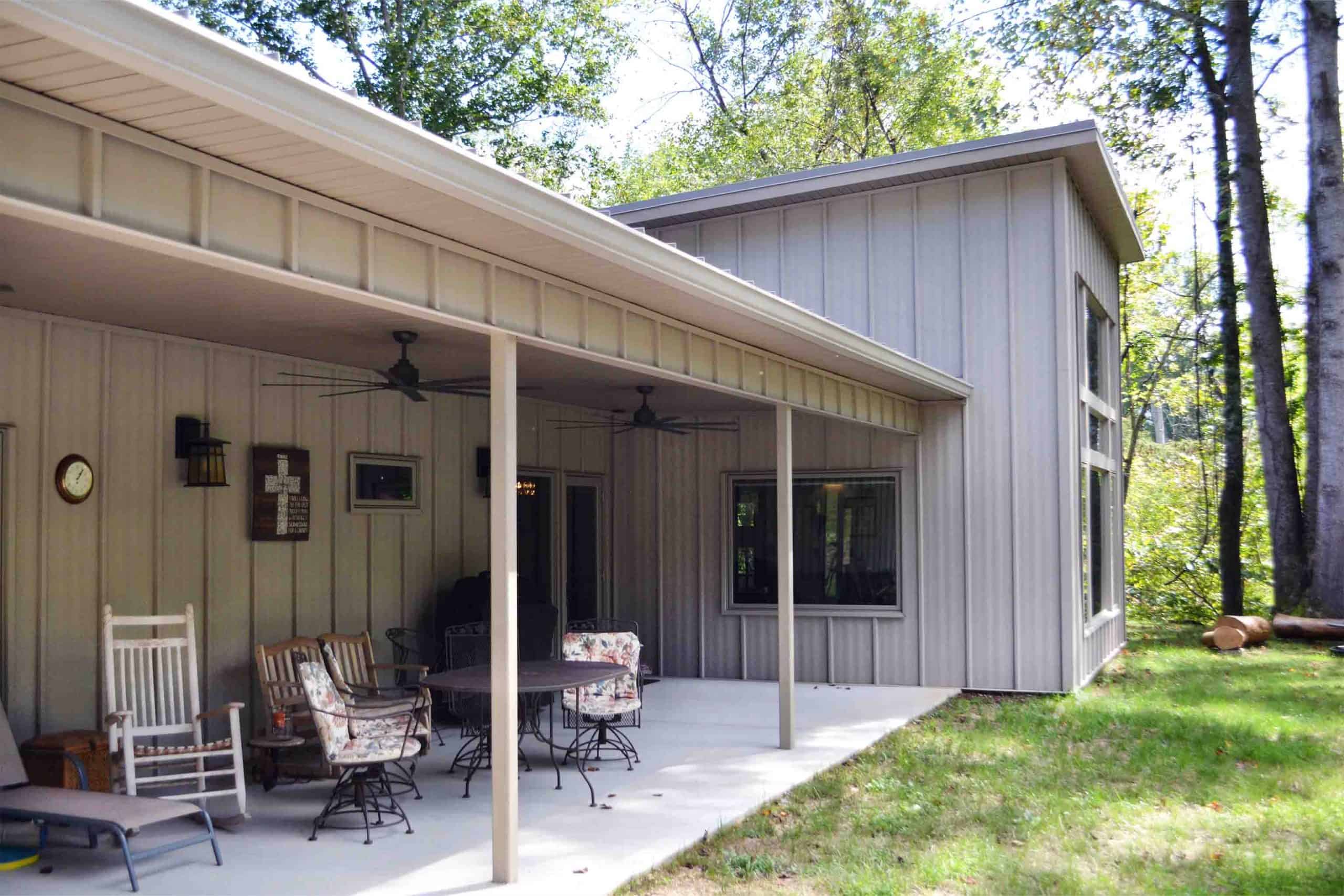 Truoba built house porch in Tennessee