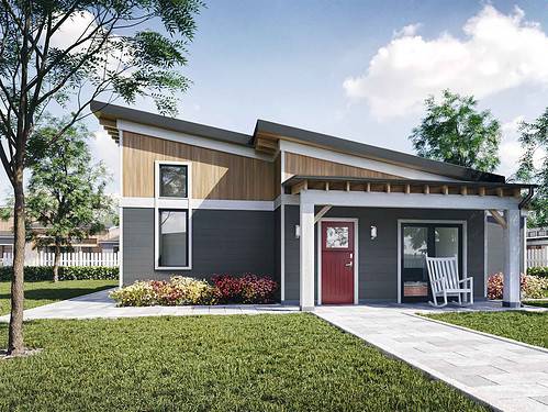 Truoba Mini 219 Modern House Plan | Truoba Plan 924-12