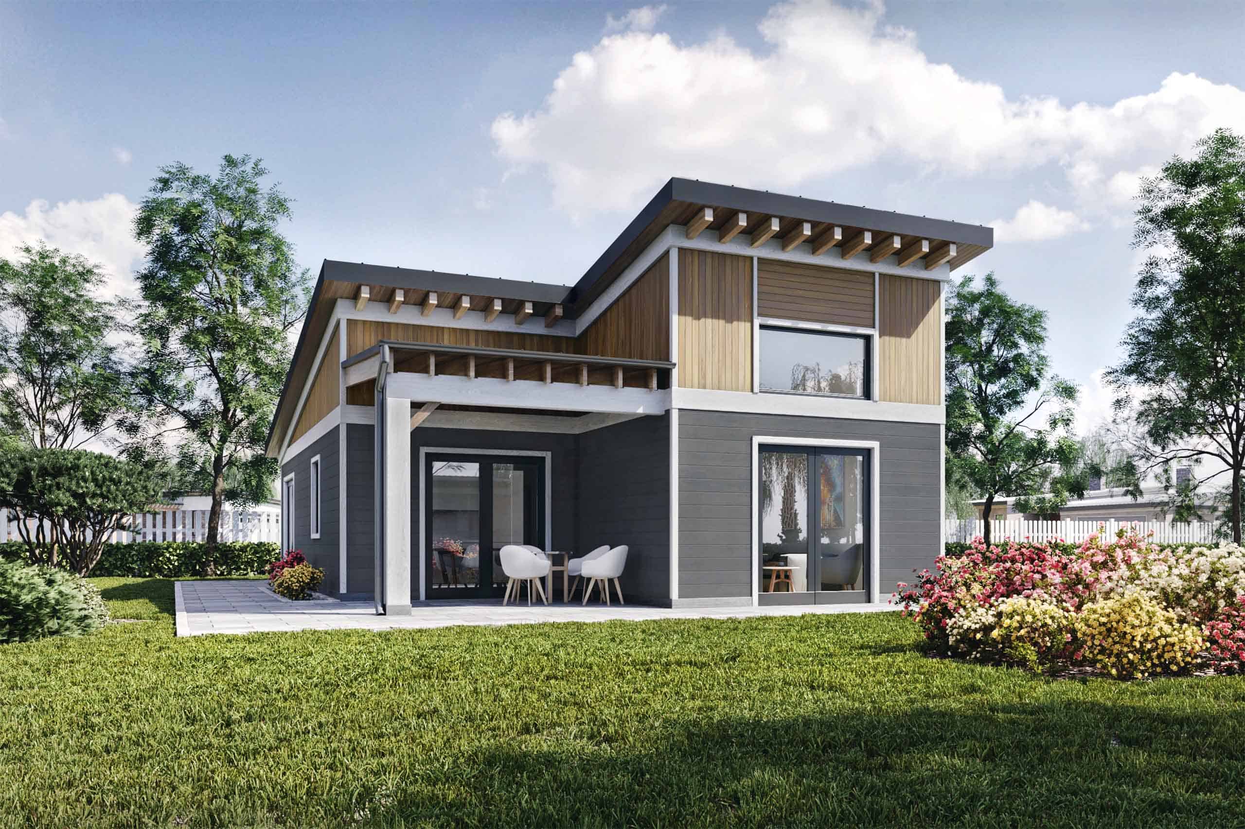 Truoba Mini 219 Modern House Plan Truoba Plan 924 12 Truoba Mini 219 Modern House Plan Truoba Plan 924 12