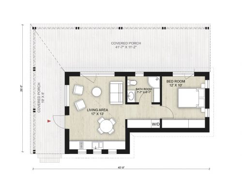 Truoba Mini 117 house floor plan