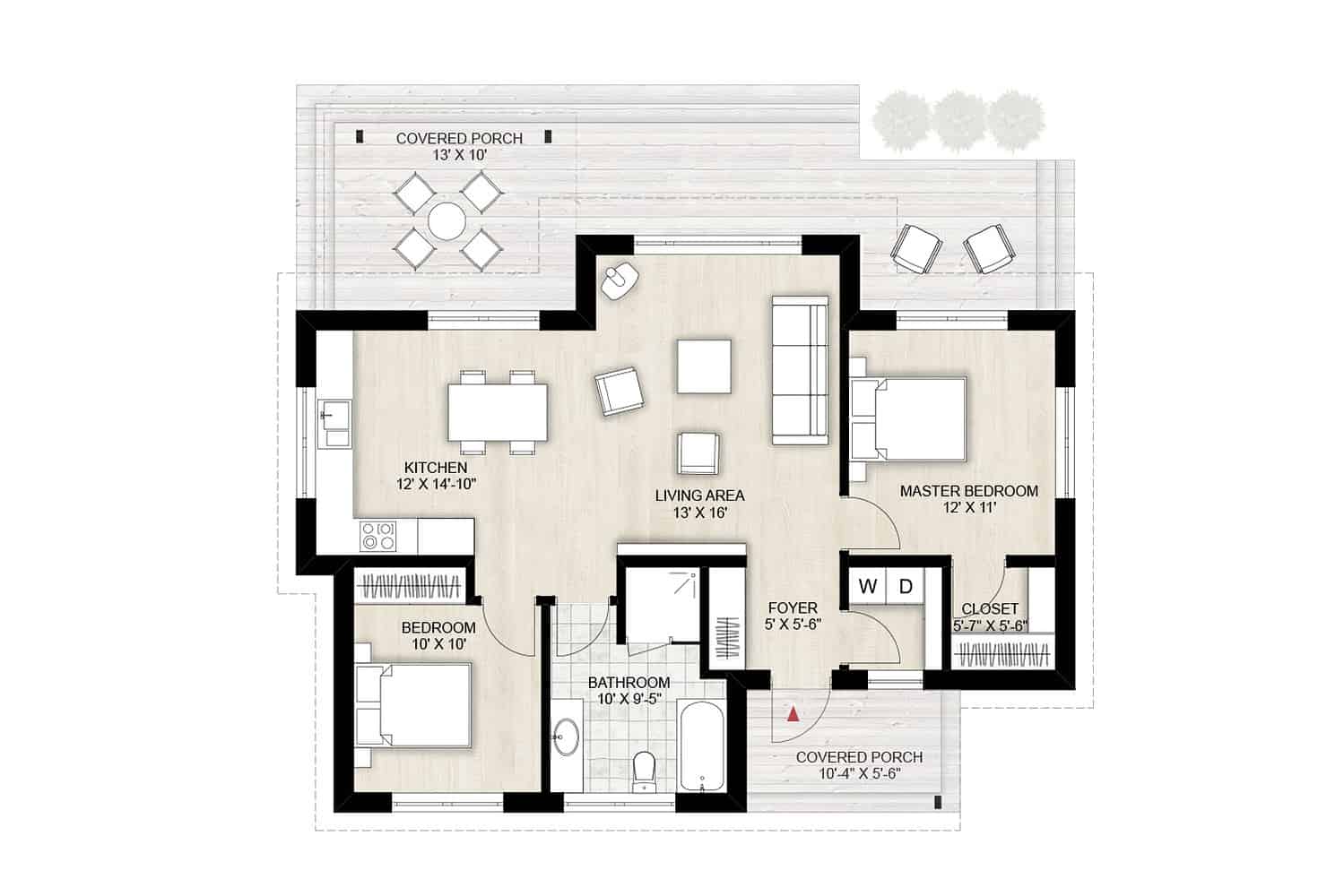 Truoba Mini 118 house floor plan