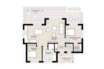 Truoba Mini 118 house floor plan