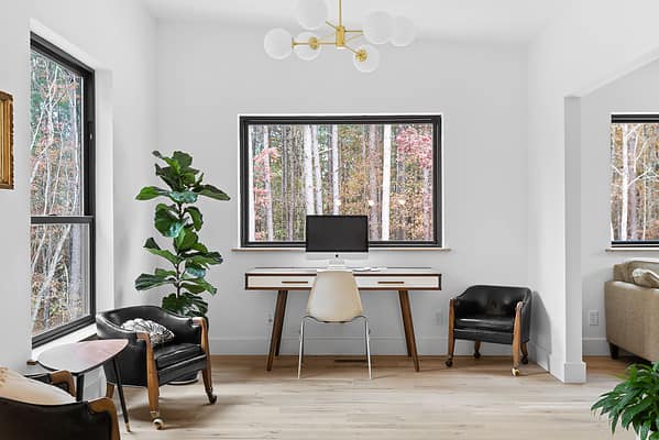 Truoba home office in 1 bedroom house plan