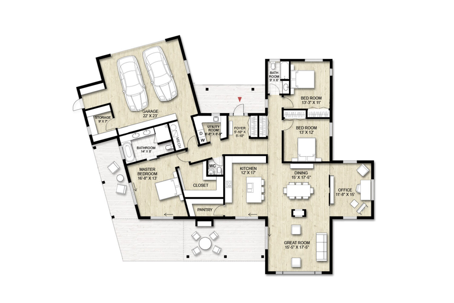 Truoba Class 119 house floor plan