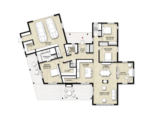 Truoba Class 119 house floor plan