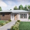 Truoba Mini 120 cabin house plans exterior