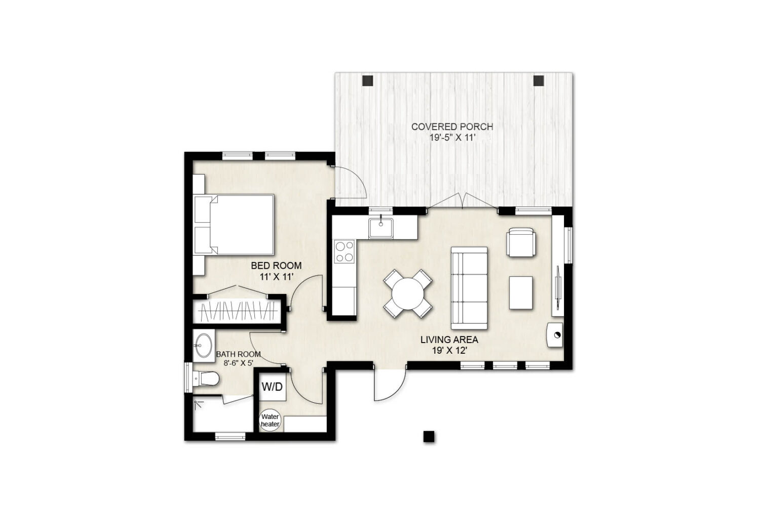 Truoba Mini 120 house floor plan