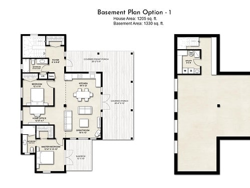 Truoba Mini 419 basement plan