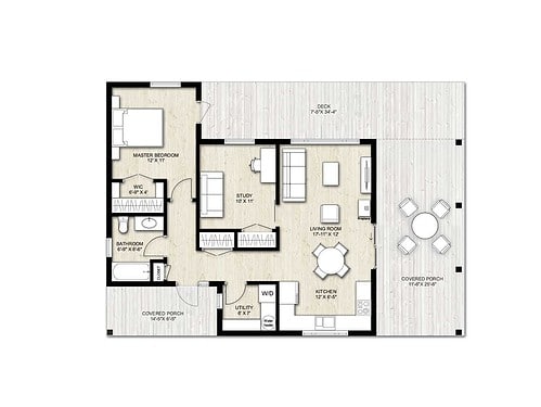 Truoba Mini 615 house floor plan