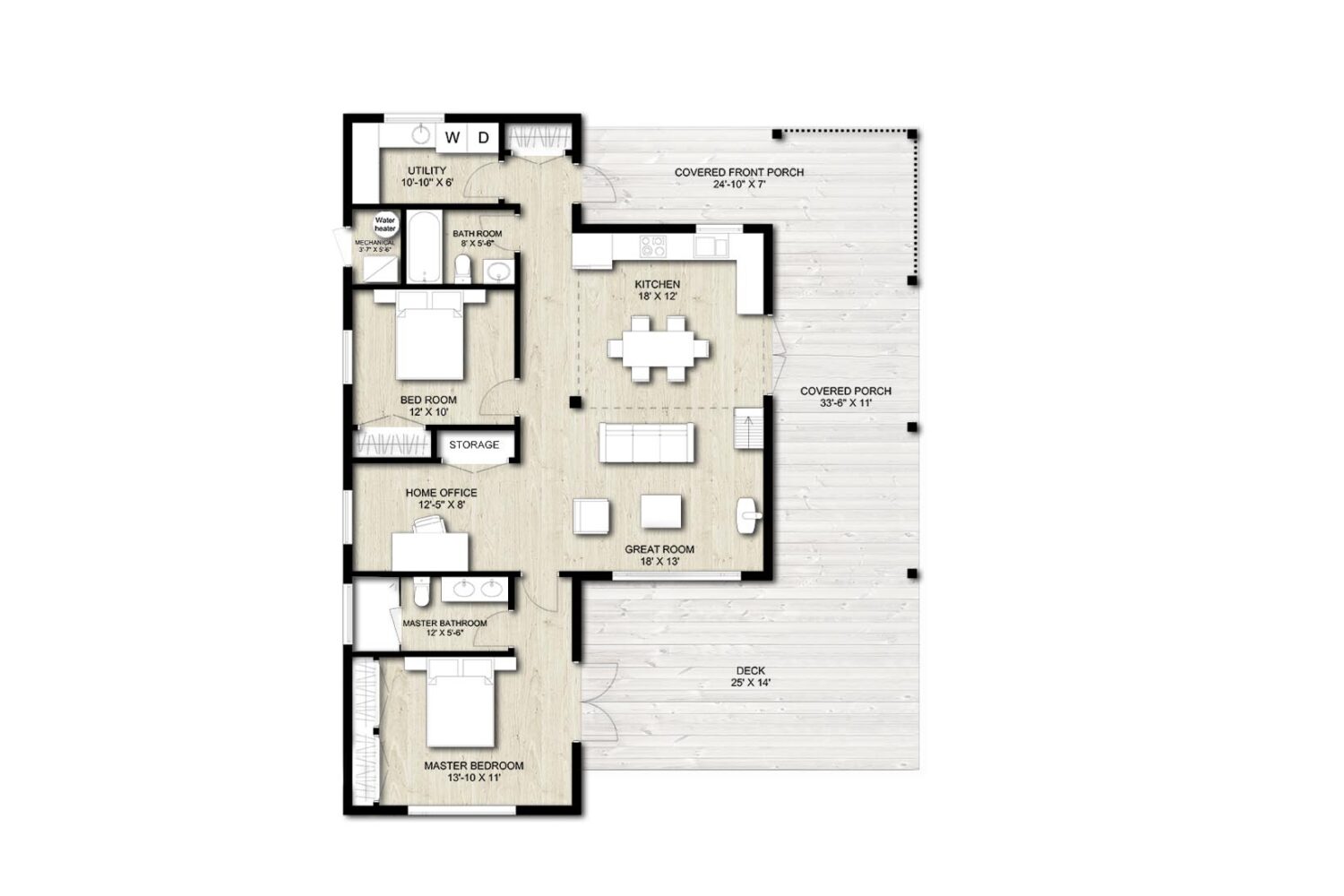 Truoba 321 first floor house plan