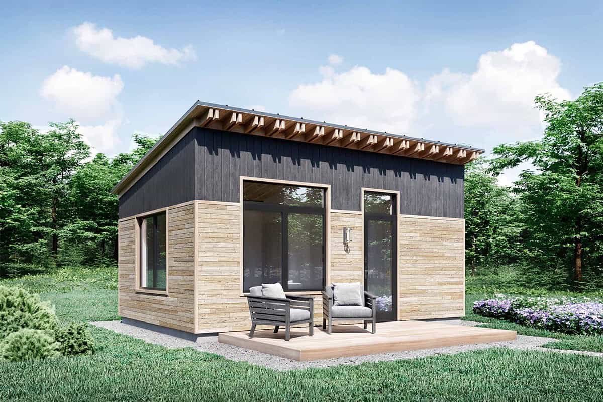 Truoba Mini 121 tiny home floor plans