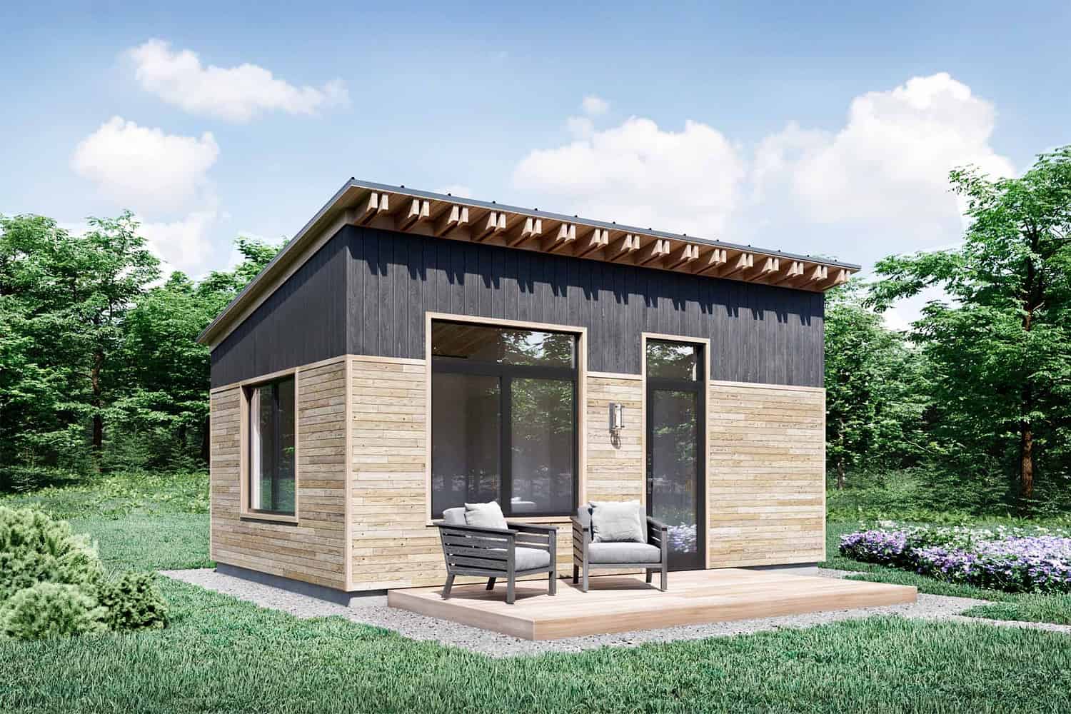 Truoba Mini 121 tiny home floor plans