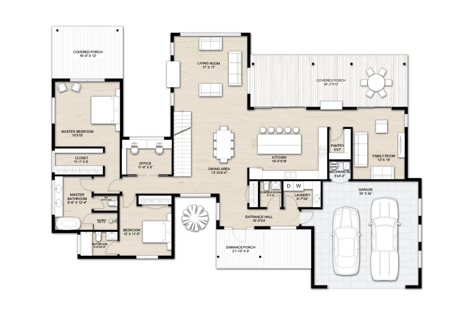 Truoba Class 520 4 bedroom house plan