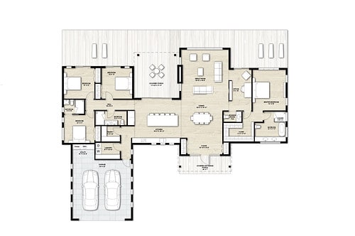 Truoba Class 521 4 bedroom house plan