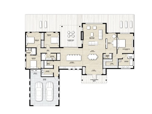 Truoba Class 521 4 bedroom house plan