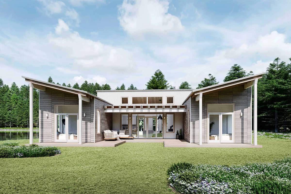 U-Shaped Home Plans:  Unlocking Space, Light, and Lifestyle