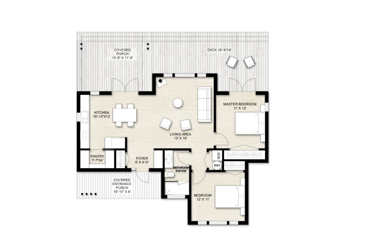 Truoba Mini 1021 house plan