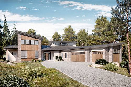 Truoba Class 519 contemporary house plans