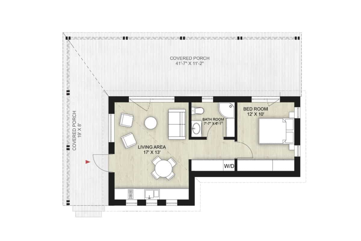 Truoba tiny house floor plans
