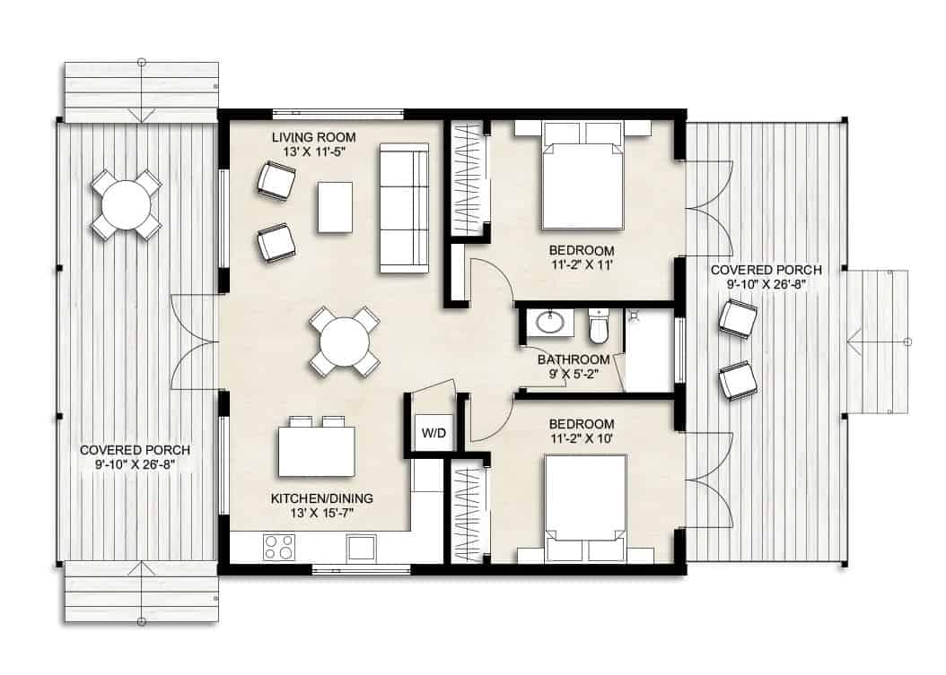 800 Sq Ft House Plans Designed For Compact Living