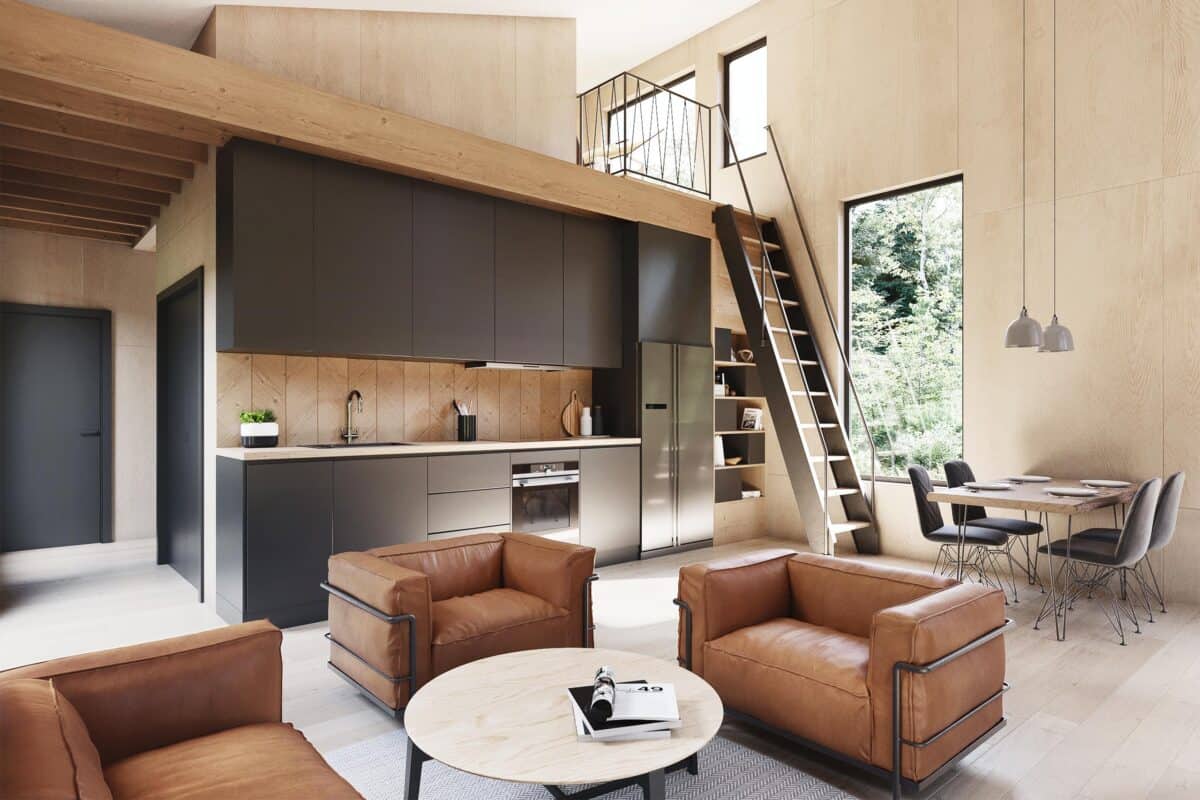 Truoba Small House Plans kitchen