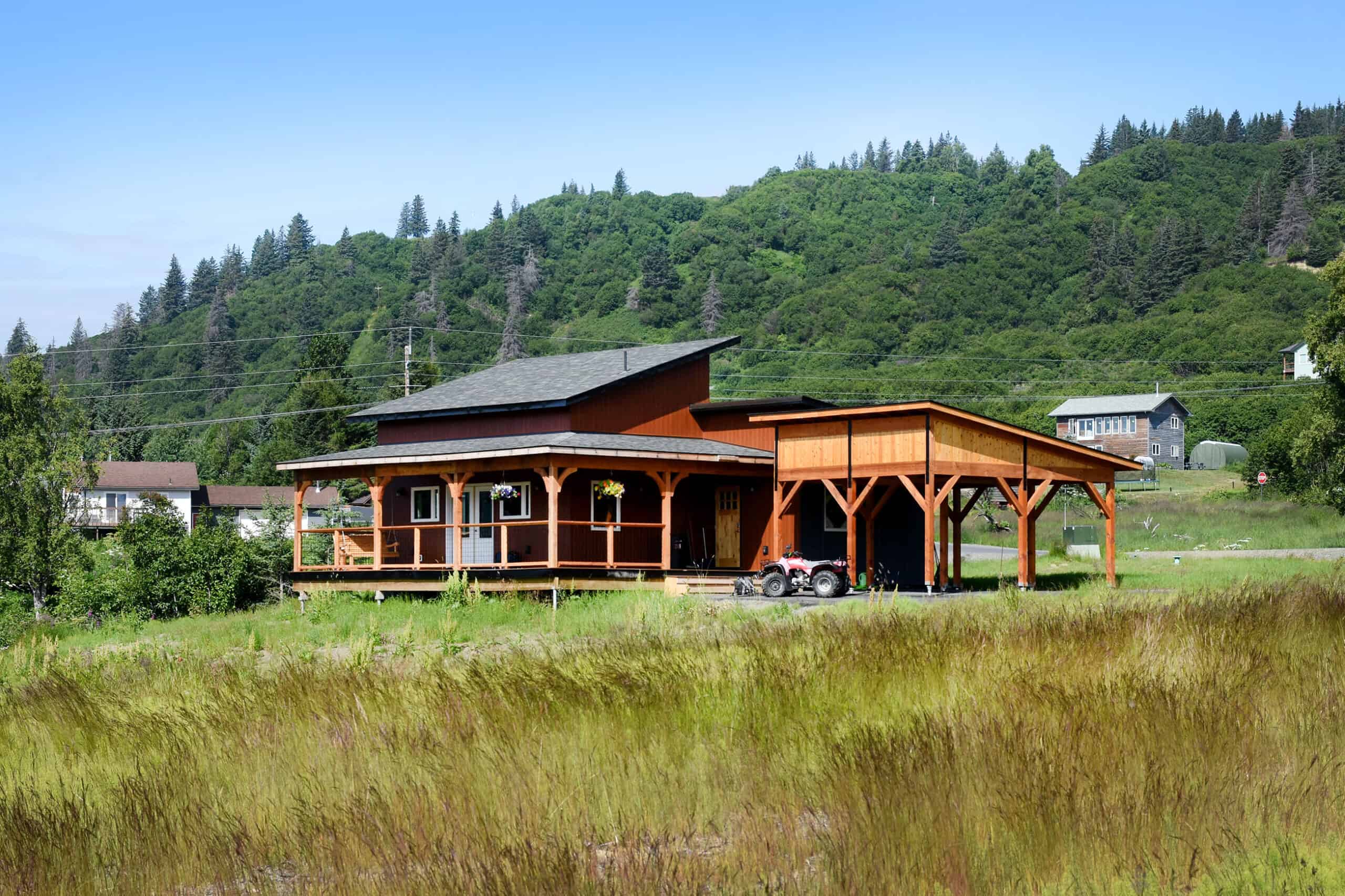 Truoba modern ranch house in Alaska