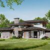 Truoba 1222 house rear elevation