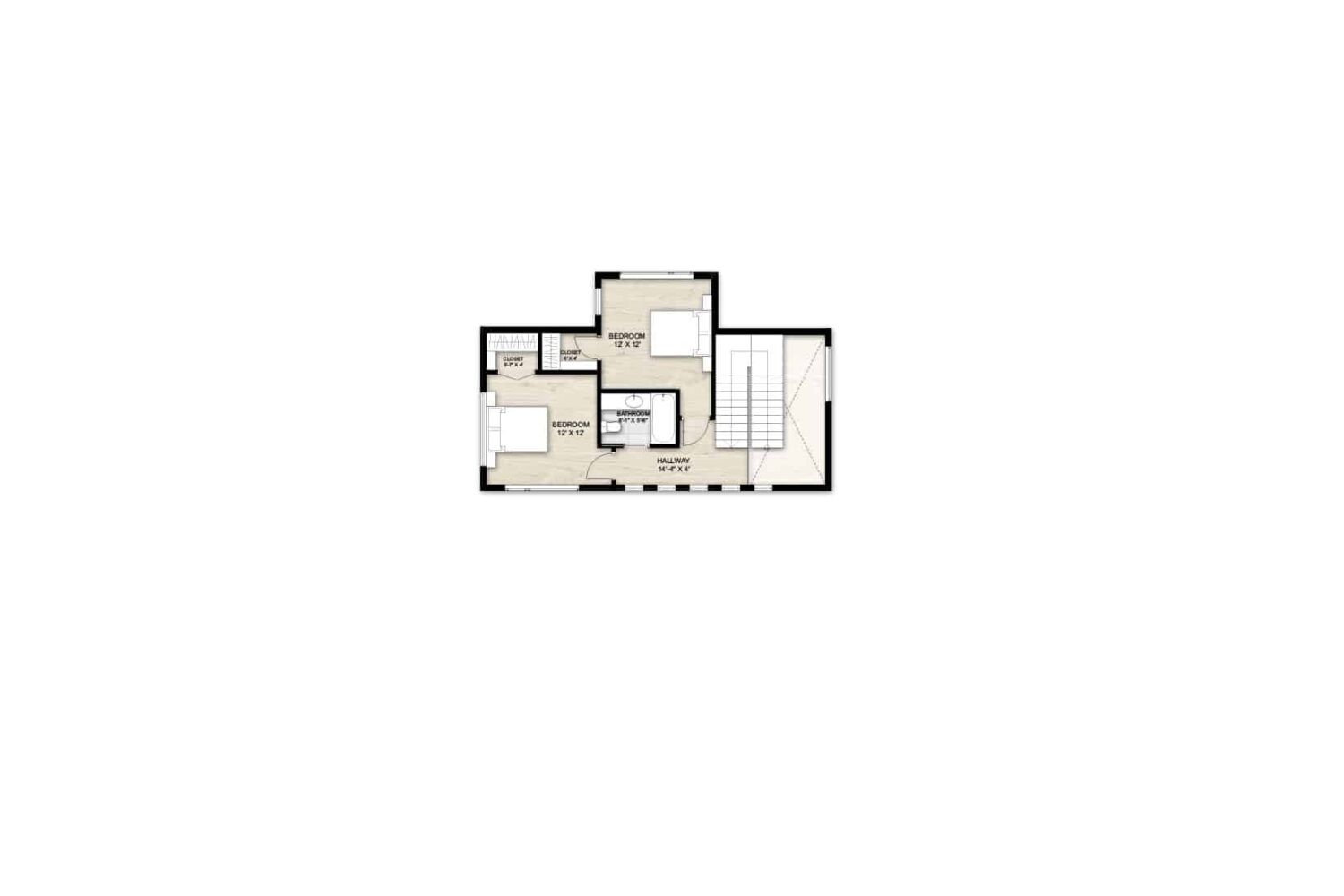 Truoba Class 422 second floor house plan