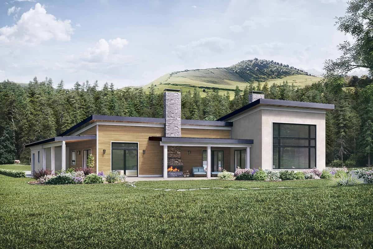 rustic modern houses