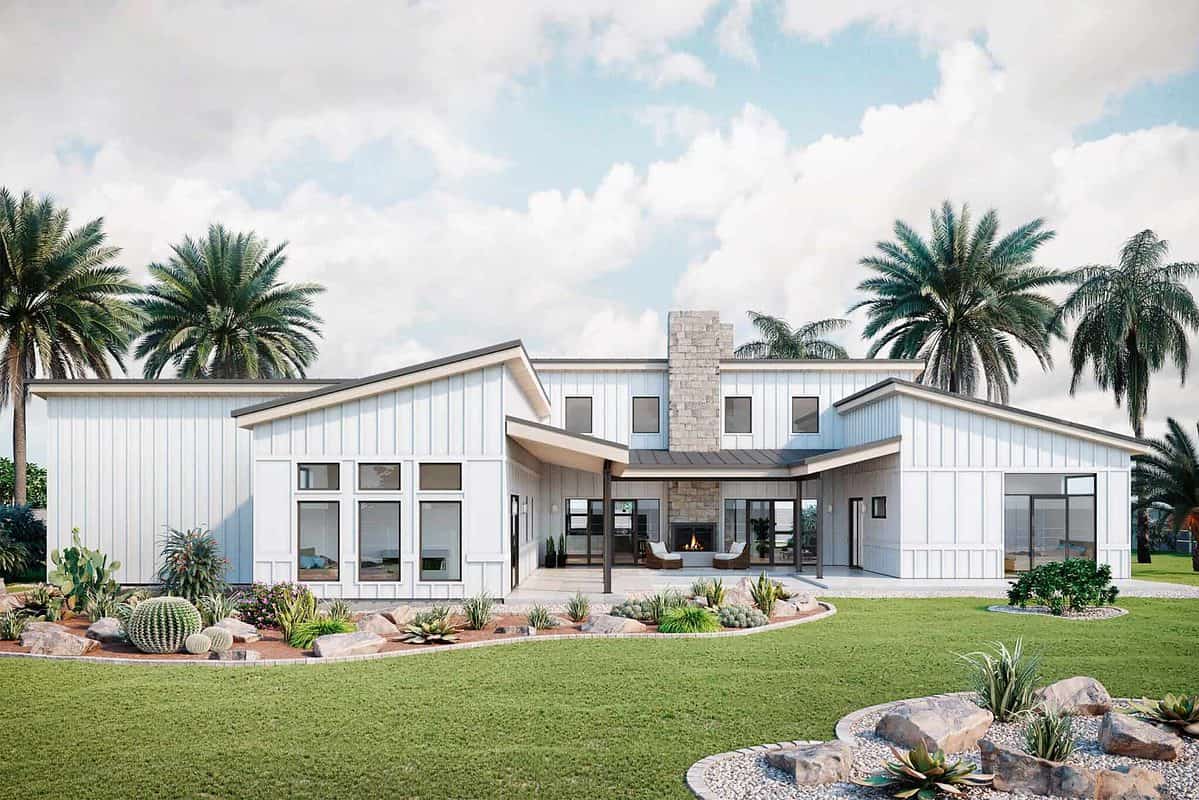 one story modern houses