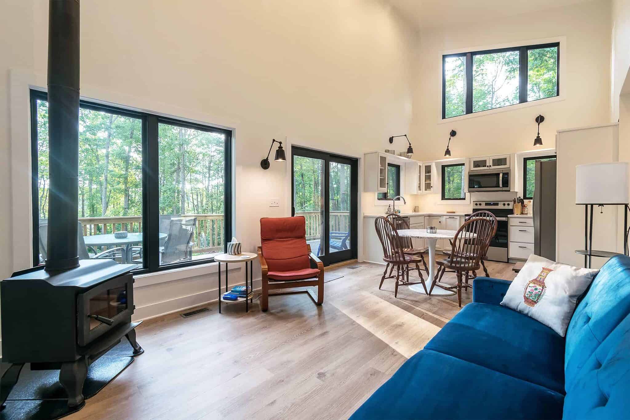 One Story Tiny House Floor Plans One Bedroom Tiny House