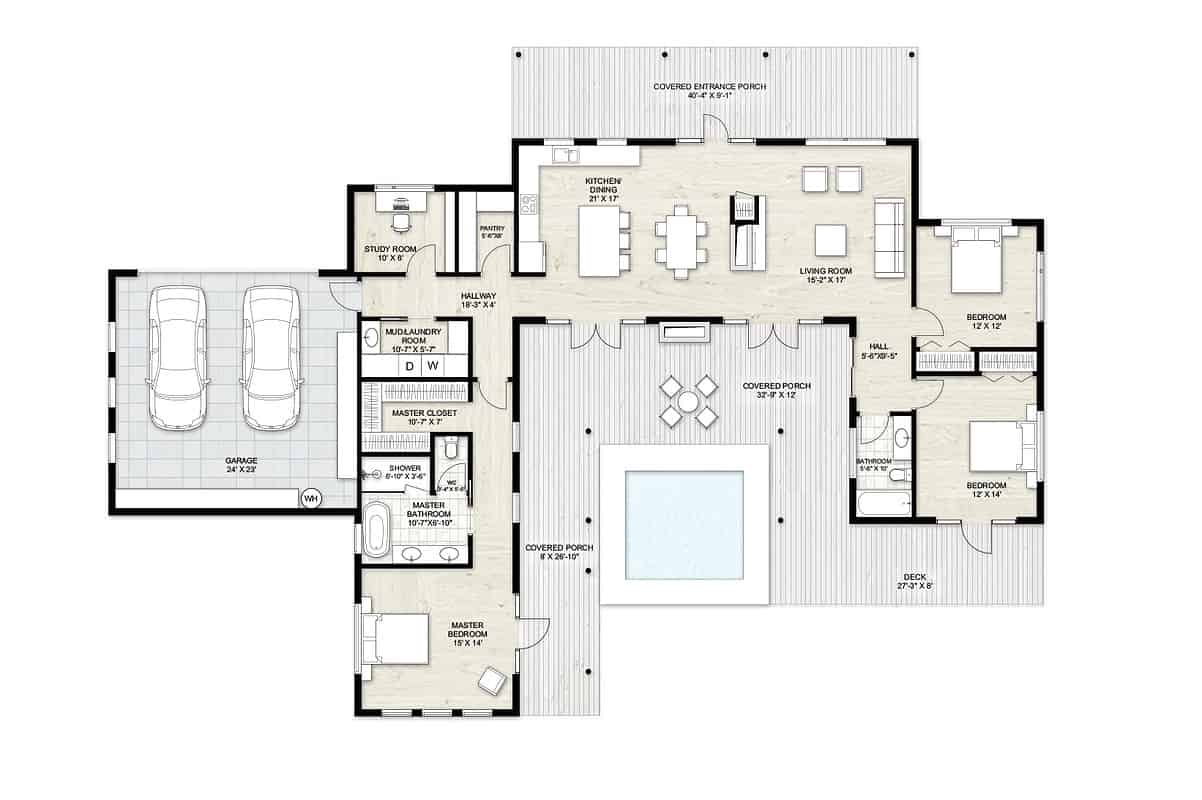 House Plans for Corner Lots