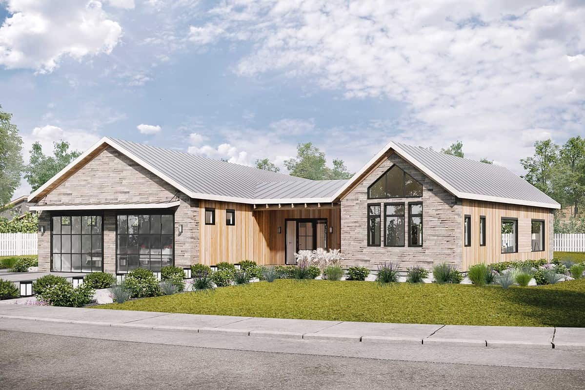 House Plans with Three Bedrooms
