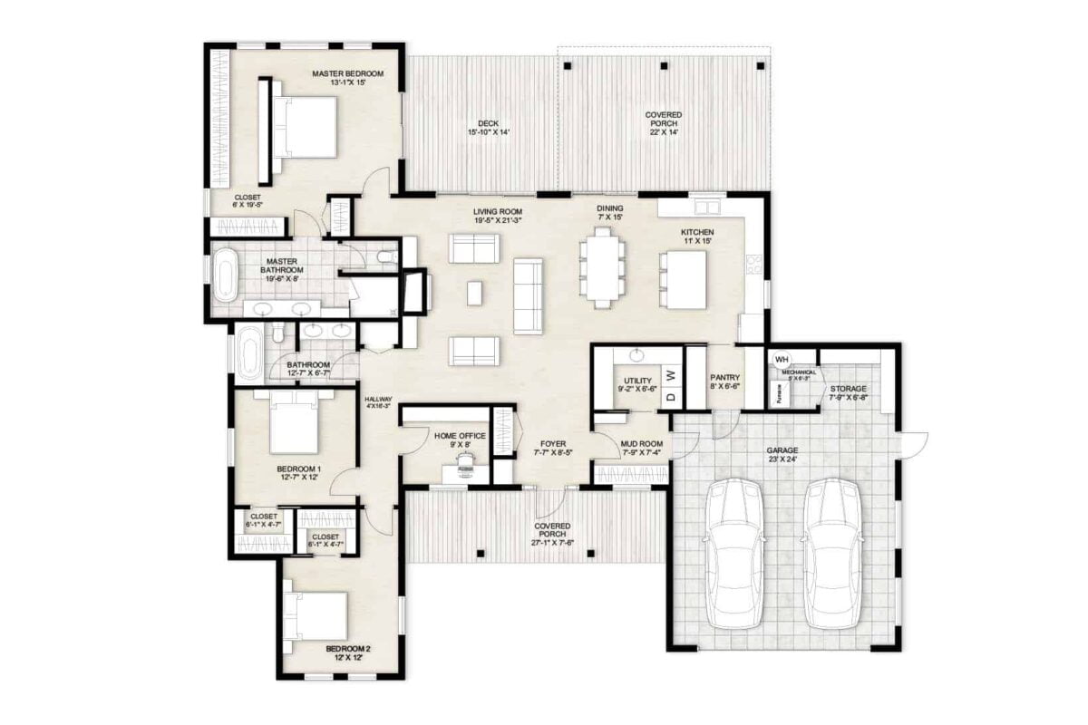 Modern Rustic House Plans