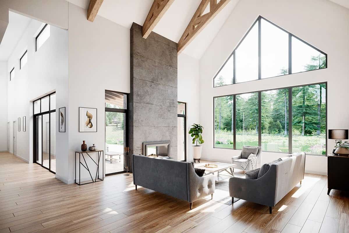 4 Car Garage House Plans