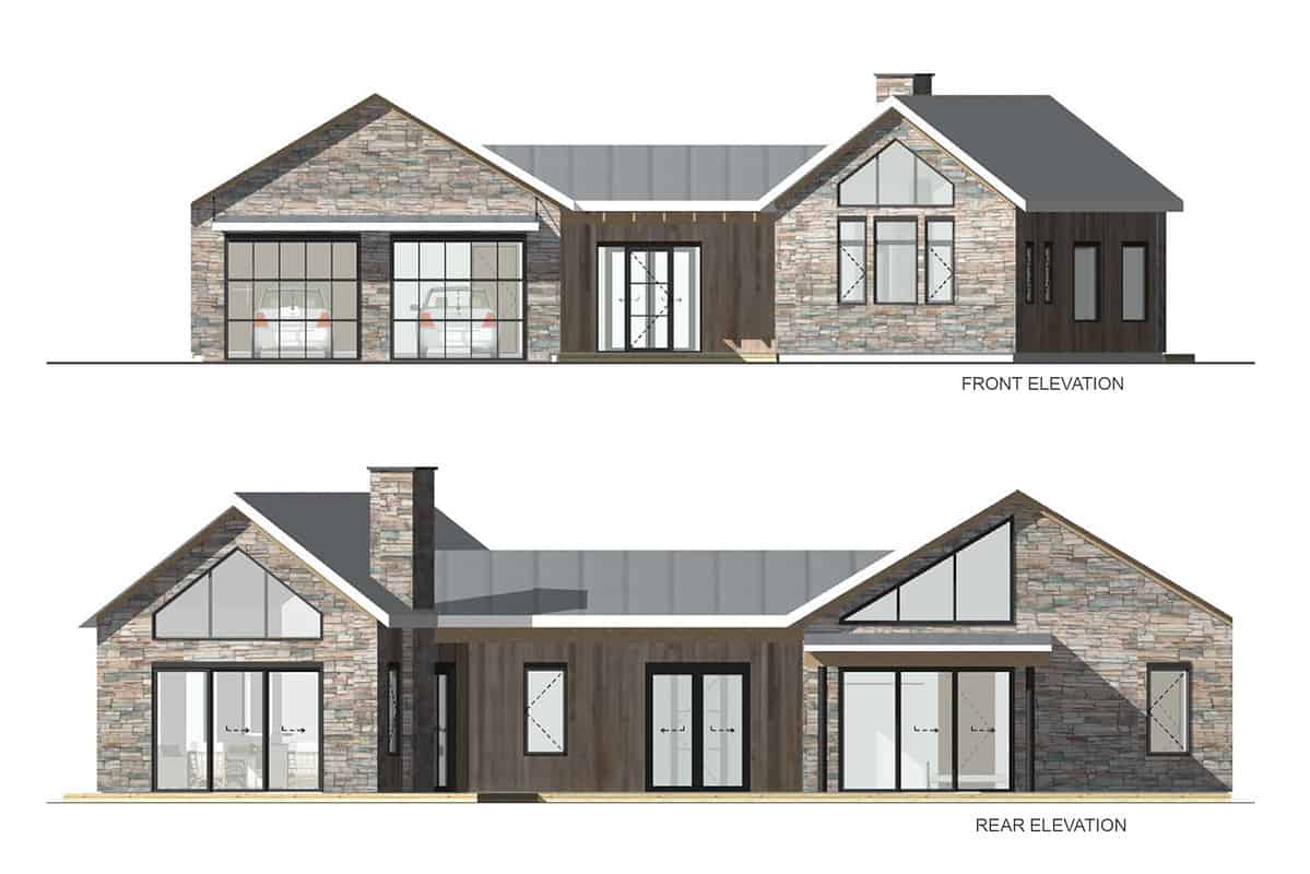 House Plans with Three Bedrooms
