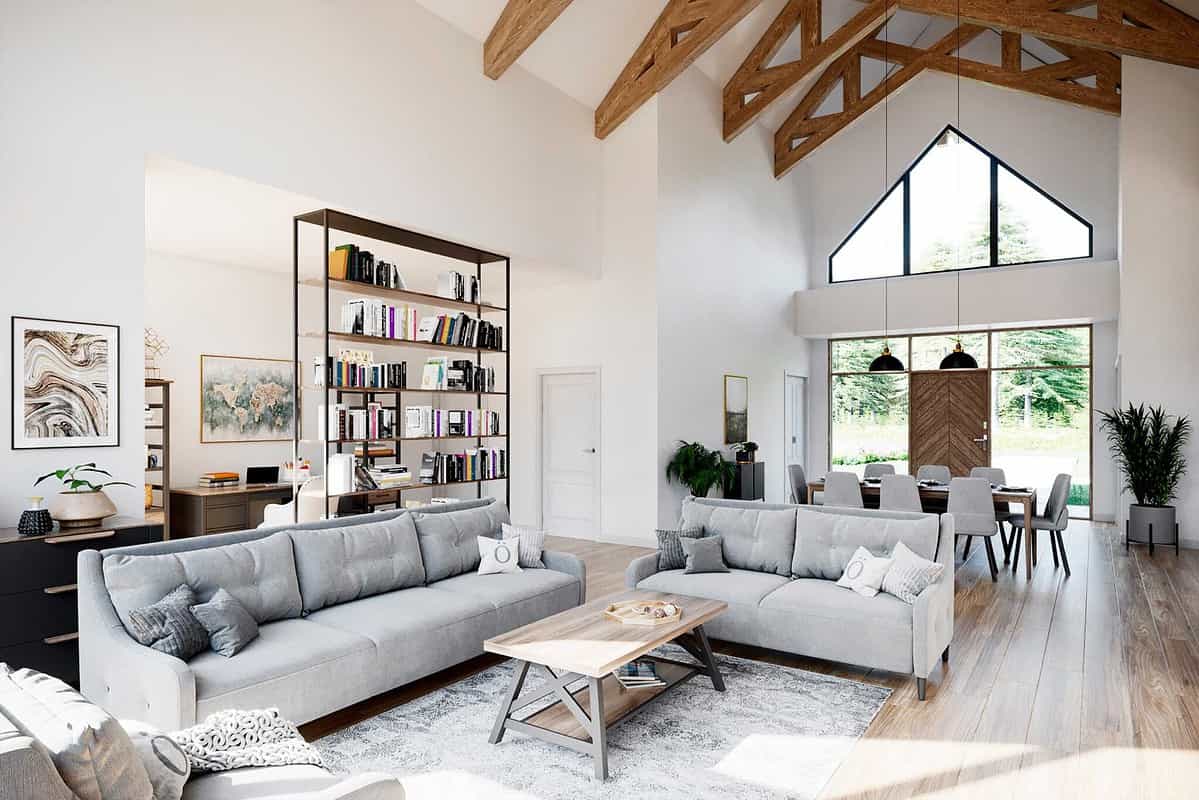 4 Car Garage House Plans