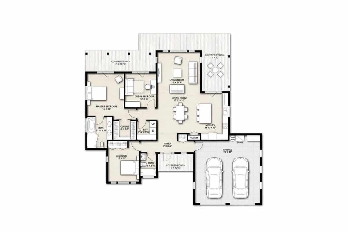 Raised Ranch House Plans
