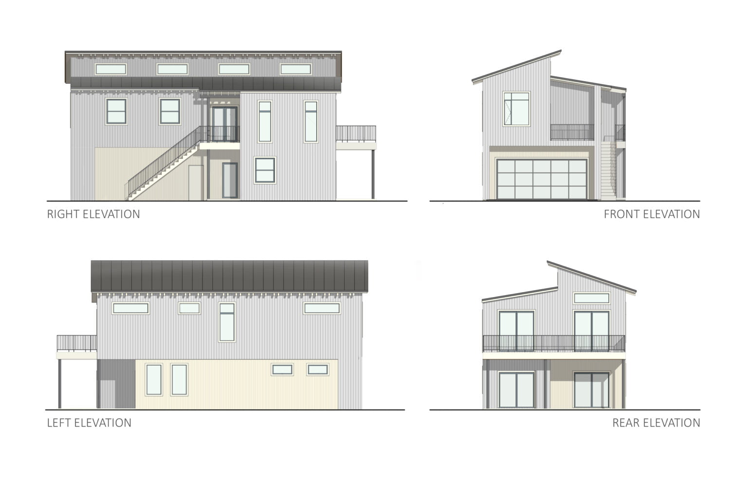 ADU House Plan T 723 with second floor