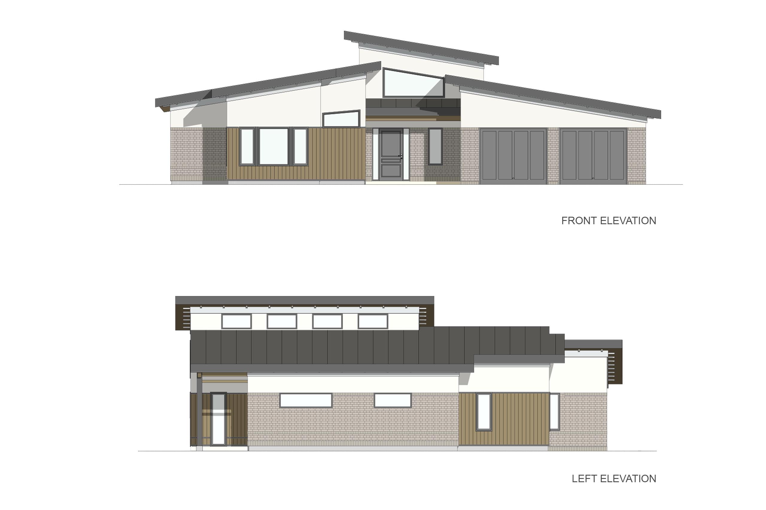 Precise Existing Condition Elevations and Sections Plans