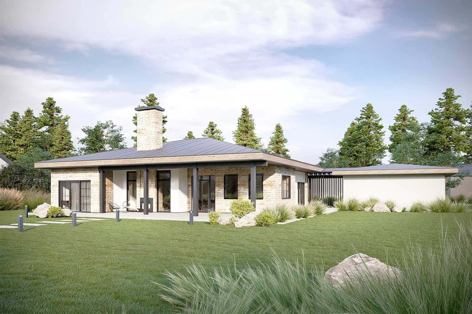 Truoba 723 | 2 Floor House Plan