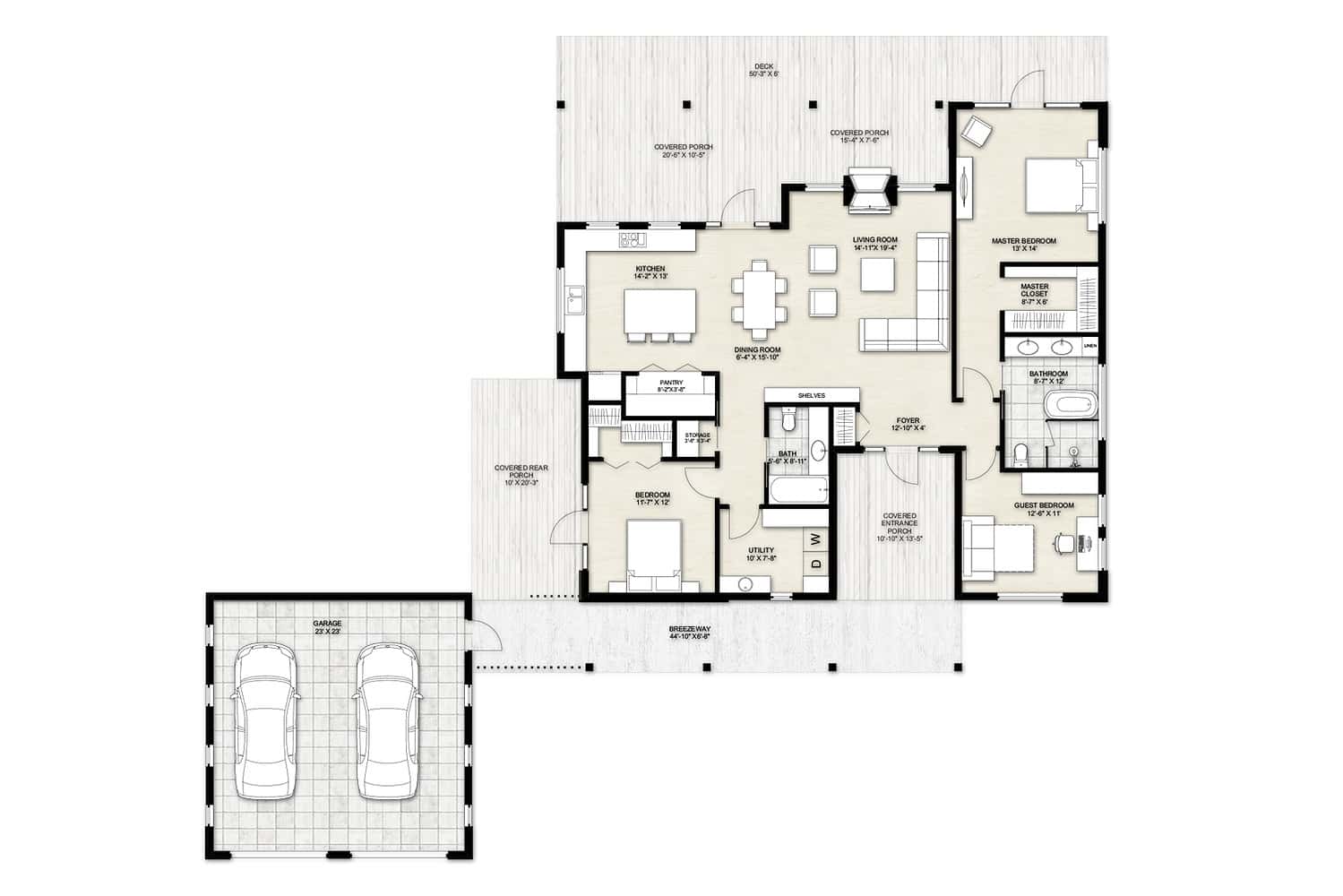 Truoba House Plan - 823