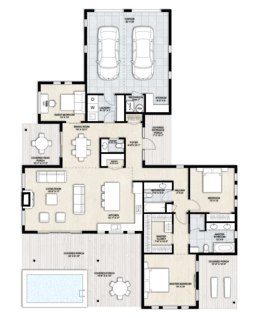 Truoba 923 House Plan