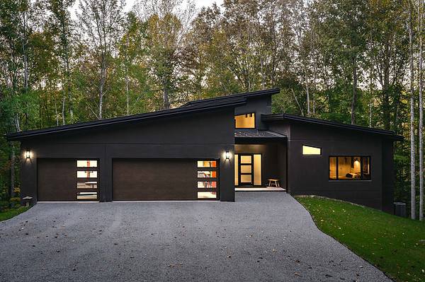 Truoba house front elevation